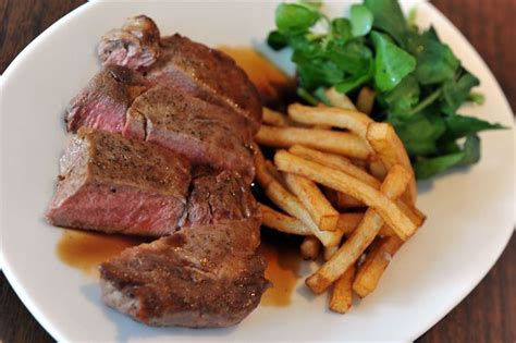 Rump Steak And Chips