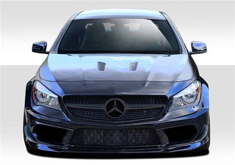 Mercedes Benz CLA Duraflex Black Series Look Wide Body Kit 16 Piece