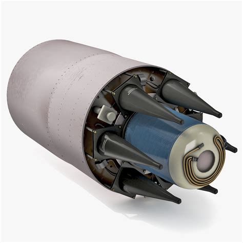 Ugm 133a Trident Ii Ballistic Missile 3d Model 39 Lxo Ma Max