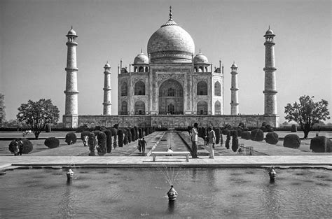 The Taj Mahal Monochrome Photograph By Steve Harrington Pixels