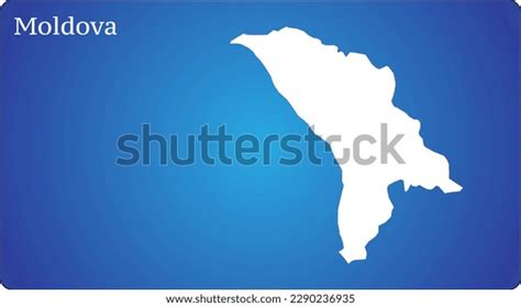 Moldova Map Gradient Background Perfect Business Stock Vector (Royalty ...
