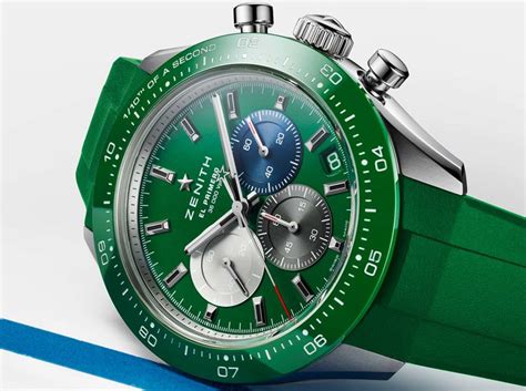 Zenith Chronomaster Sport Green Watches News