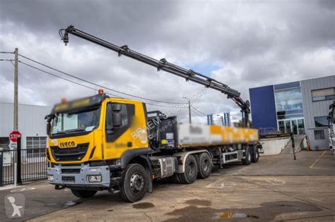 Camion Iveco Plateau Standard Trakker X Semi Hiab Ep X