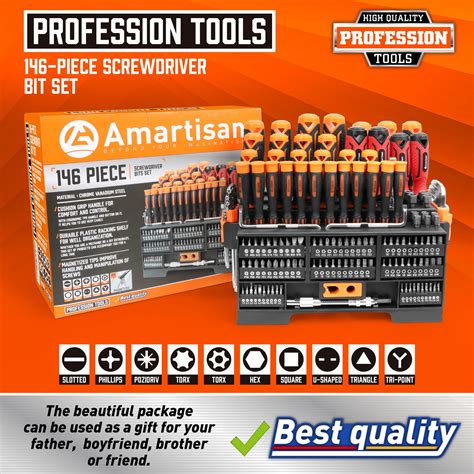 Snapklik Amartisan Piece Magnetic Screwdrivers Diy Tools Set