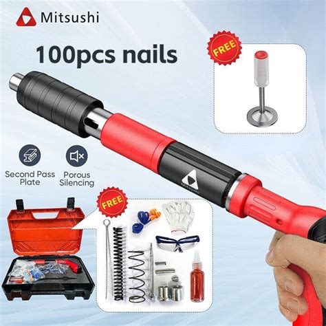 Free Nailsnail Gun Original Mitsushi Nail Gun Manual Steel Concrete