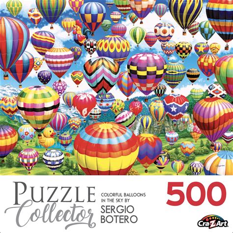 Cra Z Art Puzzle Collector Piece Colorful Balloons In The Sky