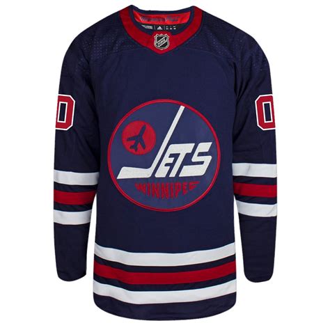 Customizable Winnipeg Jets Adidas Primegreen Authentic Nhl Hockey Jers