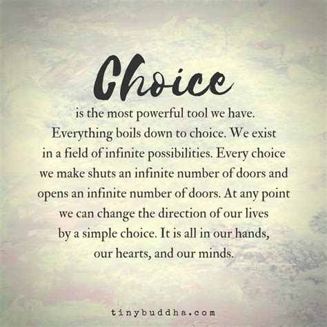 Choice Quotes