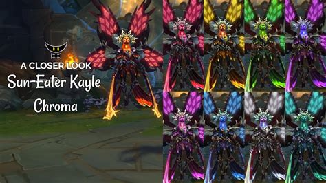 Sun Eater Kayle Chromas All Forms Youtube