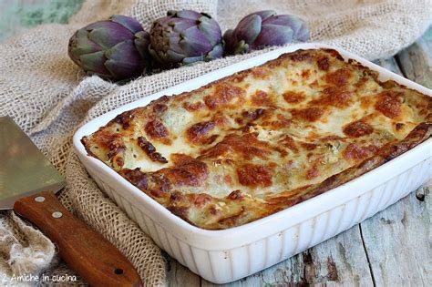 Pasta Al Forno Ai Carciofi Ricetta Facile Con Besciamella