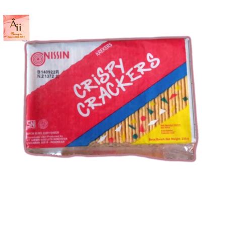 Jual Nissin Crispy Crackers Netto Gr Roti Krispi Merk Nissin