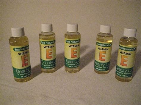 Qty Is Pk Of Spa Natural Vitamin E Beauty Oil Oz Iu Size