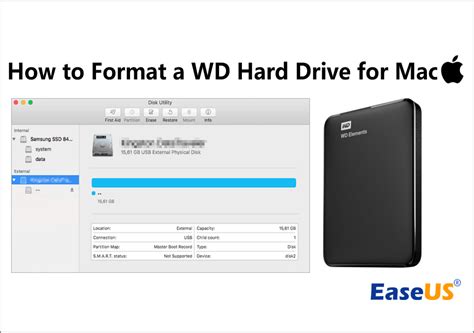 How To Format A Wd Hard Drive For Mac Step By Step Guide