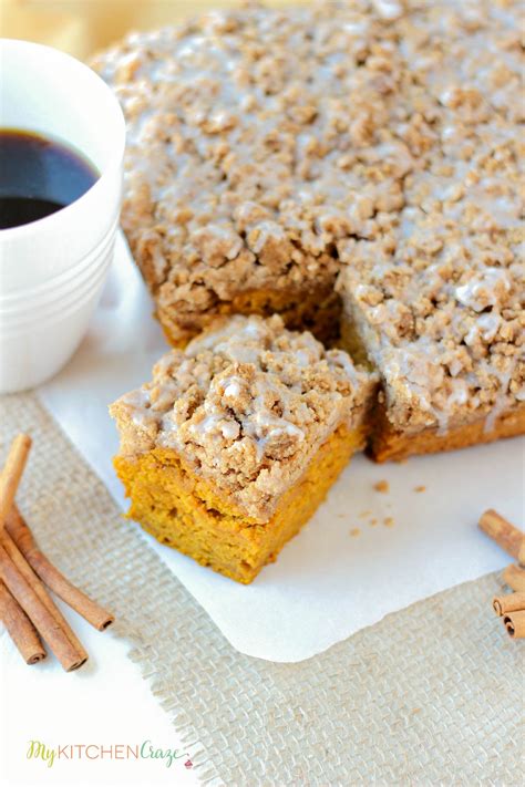 Pumpkin Coffee Cake My Kitchen Craze