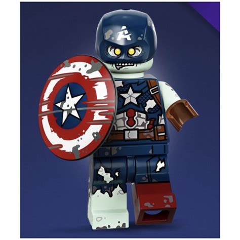 LEGO Zombie Captain America Set 71031 9 Brick Owl LEGO Marketplace