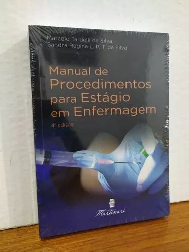 Livro Manual De Procedimentos Para Estágio Em Enfermagem MercadoLivre