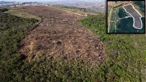 Brush Fire Near Future Area of Houses - Lua do Arco-íris