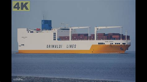 Grande Nigeria Shipspotting Germany Imo River Elbe Near