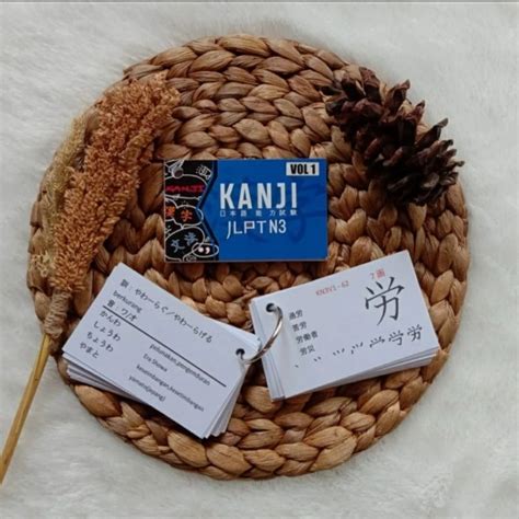 Jual Flash Cards KANJI JLPT N5 N4 N3 N2 N1 Bahasa Jepang Shopee Indonesia