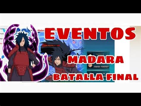 NUEVO NINJA MADARA BATALLA FINAL NARUTO ONLINE ASHURA OTSUTSUKI F2P