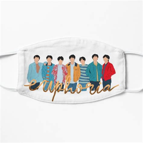 Bts Euphoria With Calligraphy Title Mask For Sale By Euphoric Epiph Redbubble