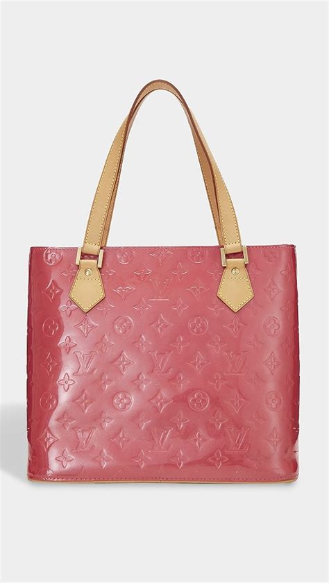 What Goes Around Comes Around Louis Vuitton Pink Vernis Houston Tote