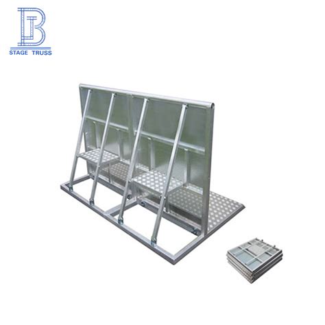 Aluminum Crowd Control Barricade Event Barriers Folding Barriers