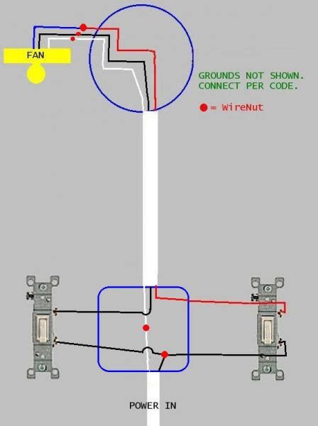 How To Wire A Dual Switch Light