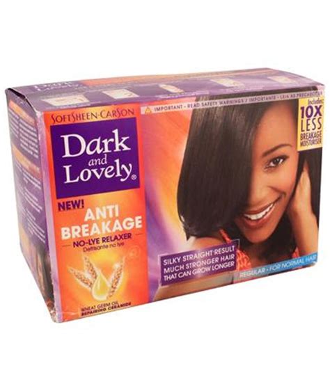 Dark And Lovely Anti Breakage Hair Relaxer Kit Regular