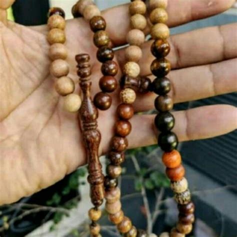 Jual Tasbih Kombinasi Kayu Tasbih Kombinasi Kayu Bertua Tasbi