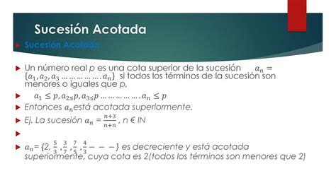 Sucesiones y series de números reales ppt descargar