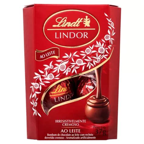 Chocolate Ao Leite Lindt Caixa 37 G MercadoLivre