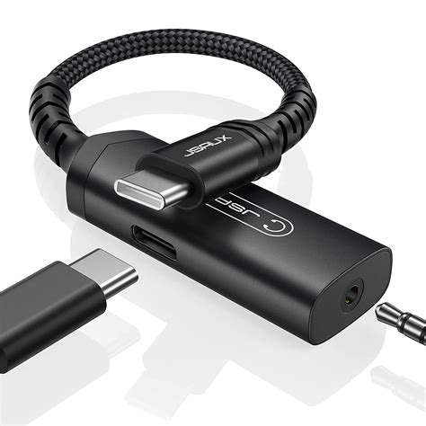 Jsaux Usb C To Mm Headphone And Charger Adapter