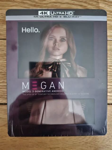 M3gan Megan 4k Uhd Blu Ray Steelbook Zavvi Uk Exclusive Only 500 Copies Made Eur 5241 Picclick It