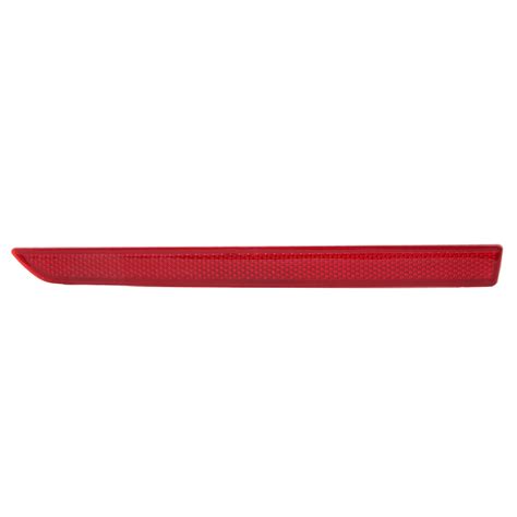 Rear Bumper Reflector Red Lens Improved Body Visibility Tail Marker