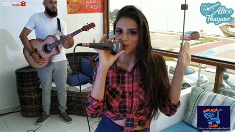 Vamos Falar De Amor Malla Al A Cover Alice Thayane In Live