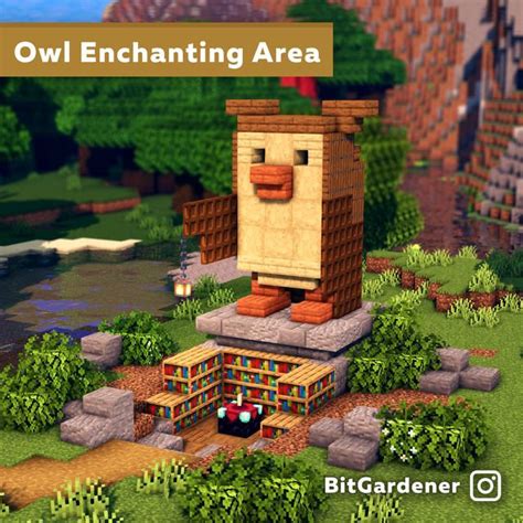 Construções Que Você Pode Fazer No Minecraft On Twitter Área De Encantamentos Com Uma