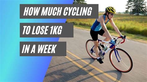 How Much Cycling To Lose 2 Pounds 1kg In A Week Solved • Bicycle 2