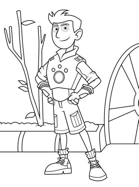 15 Free Wild Kratts Coloring Pages for Kids and Adults