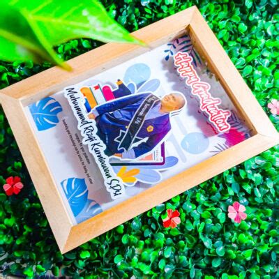 Scrapframe Kayu A Kado Wisuda Psikologi Kado Wisudaku