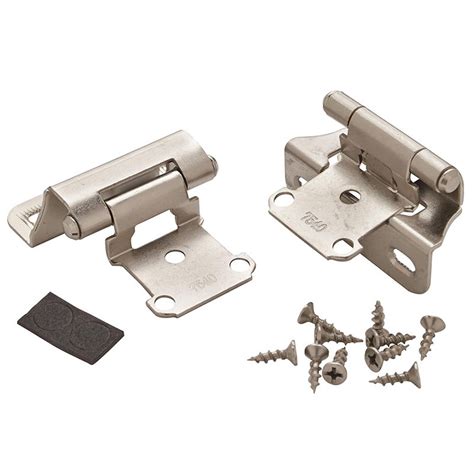 Self Closing Partial Wrap Around Cabinet Hinges Self Closing Partial Wrap 1 4 Overlay Hinge