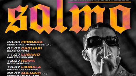 La Scaletta Di Salmo Al Rock In Roma Biglietti E Orario Soundsblog