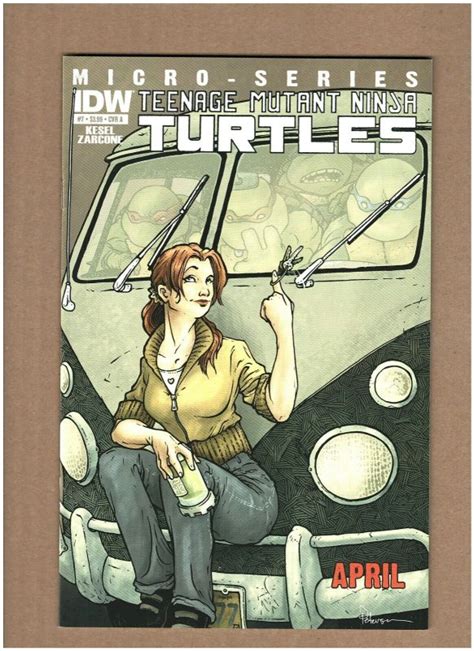 Teenage Mutant Ninja Turtles Micro Series Idw April O Neil Nm