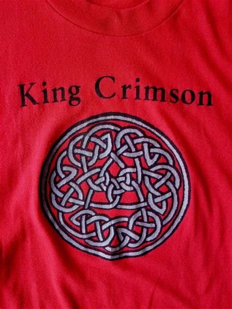 King Crimson T Shirt Discipline 1981 Tshirt Xs Gem