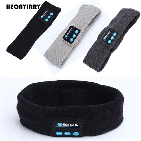 Wireless Bluetooth Headphone Sleep Headband Hat Soft Warm Sports Smart Cap Smart Speaker Stereo