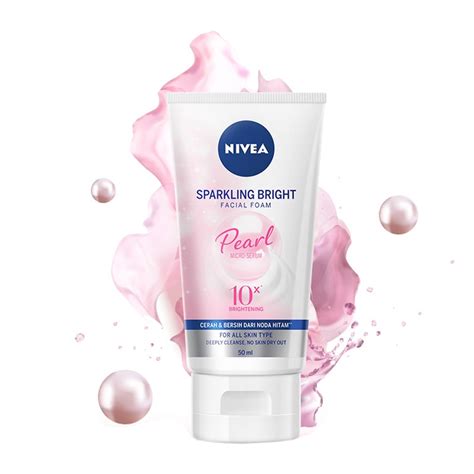 Jual Nivea Sparkling Bright Facial Foam Pearl X Brightening Ml