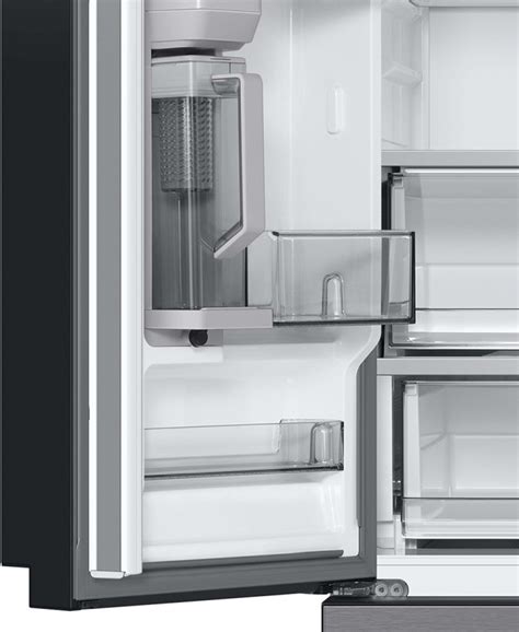 Samsung Bespoke 30 Cu Ft Stainless Steel French Door Refrigerator With Autofill Water Pitcher