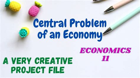 Central Problem Of An Economy Project File Economics 11 Saraswati