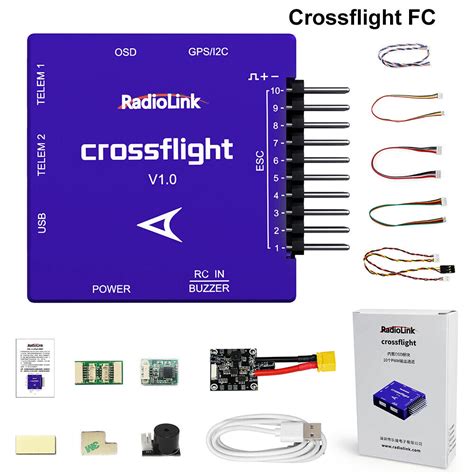 Radiolink Crossflight Fpv Mini Flight Controller Fc W Osd Module Ts100