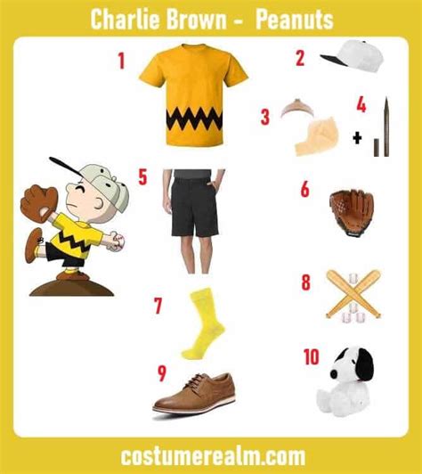 Dress Like Charlie Brown Costume Guide For Halloween & Cosplay